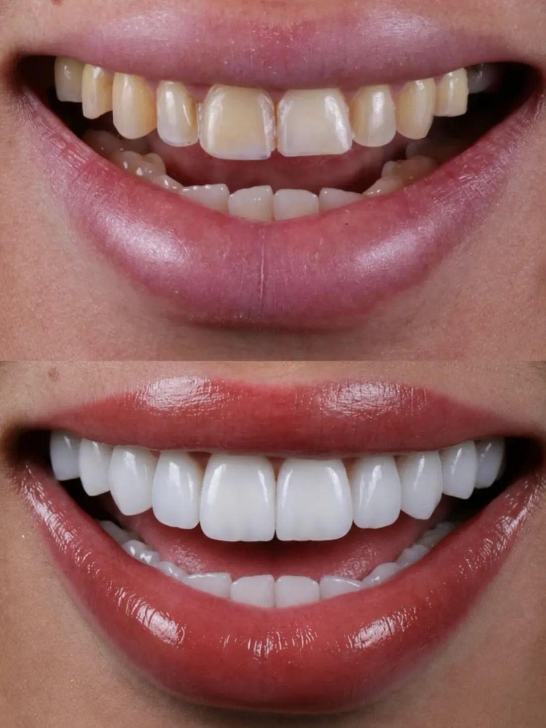 Caso clínico: Antes e depois com fechamento de espaços