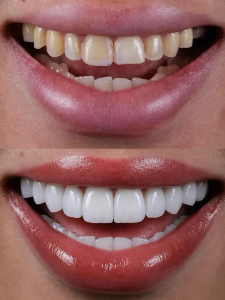 Antes e depois de tratamento estético realizado pelo Dr. Renato Alfo